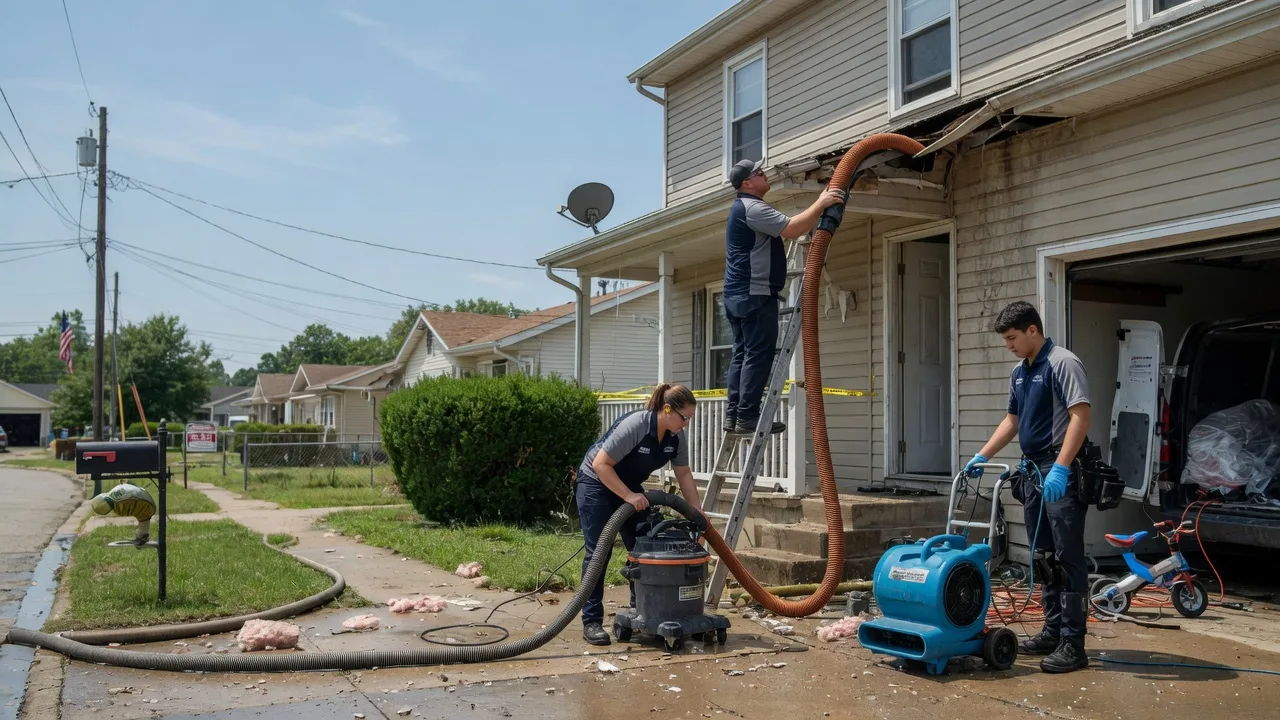 Water Damage Restoration in Richeyville, PA near me